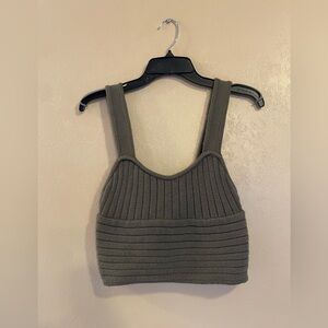 NWT Zara Knit Sweater tank sz L